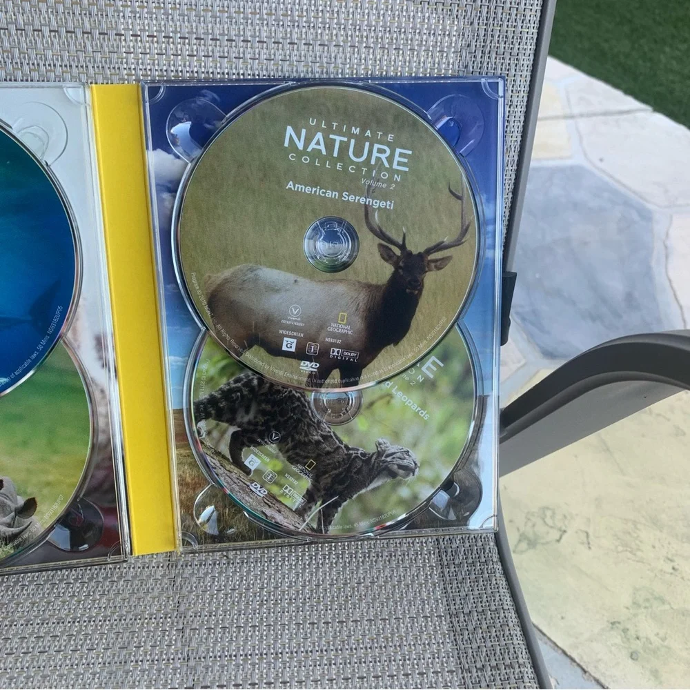 Ultimate Nature Collection National Geographic 10 Disc Set DVD Video PG